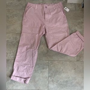 Old Navy Pink Chino Pants NEW WITH TAGS